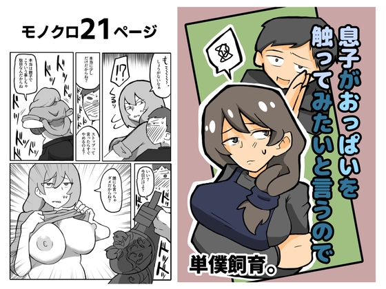RJ01148850 img main - 息子がおっぱいを触ってみたいと言うので