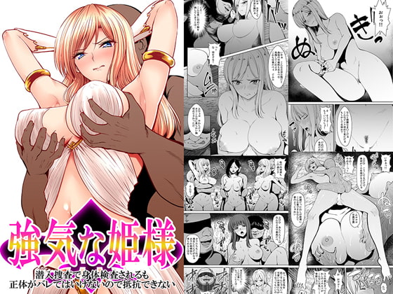 RJ247097 img main - 気高き姫様 潜入捜査でボディーチェックされるも正体がバレてはいけないので抵抗できない