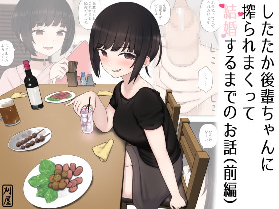 RJ314027 img main - したたか後輩ちゃんに搾られまくって結婚するまでのお話(前編)【刈屋】