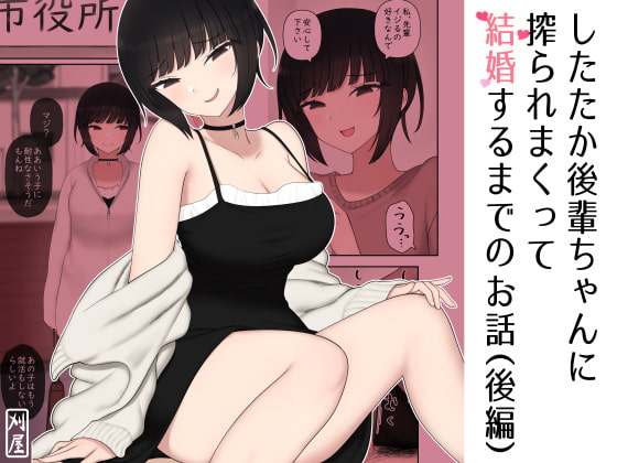 RJ392565 img main - したたか後輩ちゃんに搾られまくって結婚するまでのお話(後編)【刈屋】