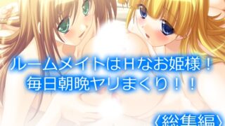 RJ01391116 img main 320x180 - ルームメイトはHなお姫様！毎日朝晩ヤリまくり！！  <総集編>