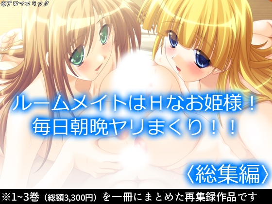 RJ01391116 img main - ルームメイトはHなお姫様！毎日朝晩ヤリまくり！！  <総集編>