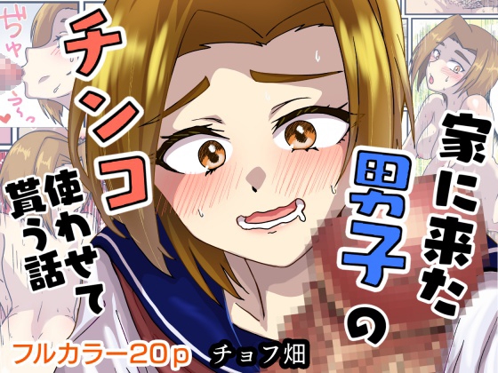 RJ01410891 img main - 家に来た男子のチンコ使わせて貰う話
