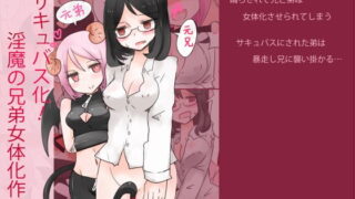 RJ170990 img main 320x180 - 弟サキュバス化!淫魔の兄弟女体化作戦2