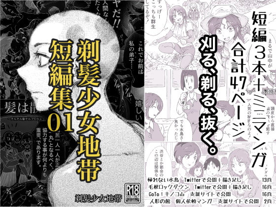 RJ313675 img main - 剃髪少女地帯短編集01